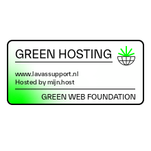 green hosting badge